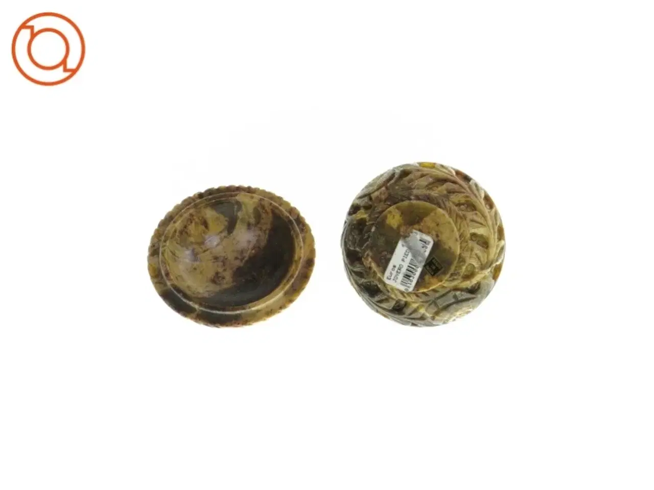 Billede 3 - Lille krukke med låg (str. HØ: 6x9 cm)