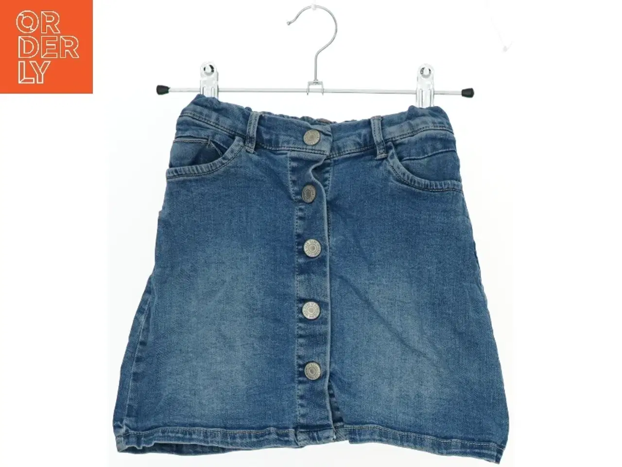Billede 1 - Denim nederdel med knapper fra Name It (str. 134)