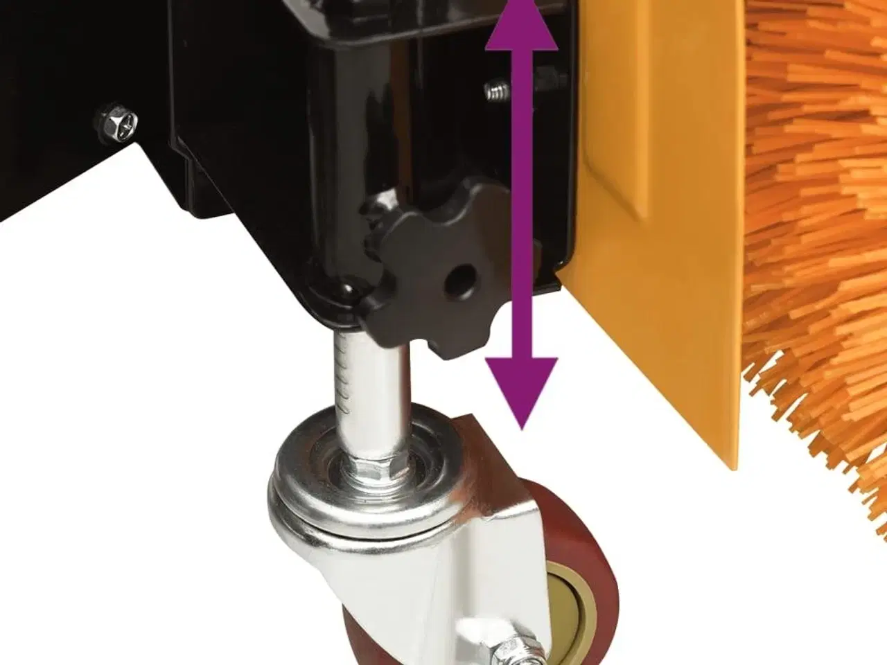 Billede 11 - Benzindrevet 2-i-1 sneslynge og fejemaskine 6,5 hk