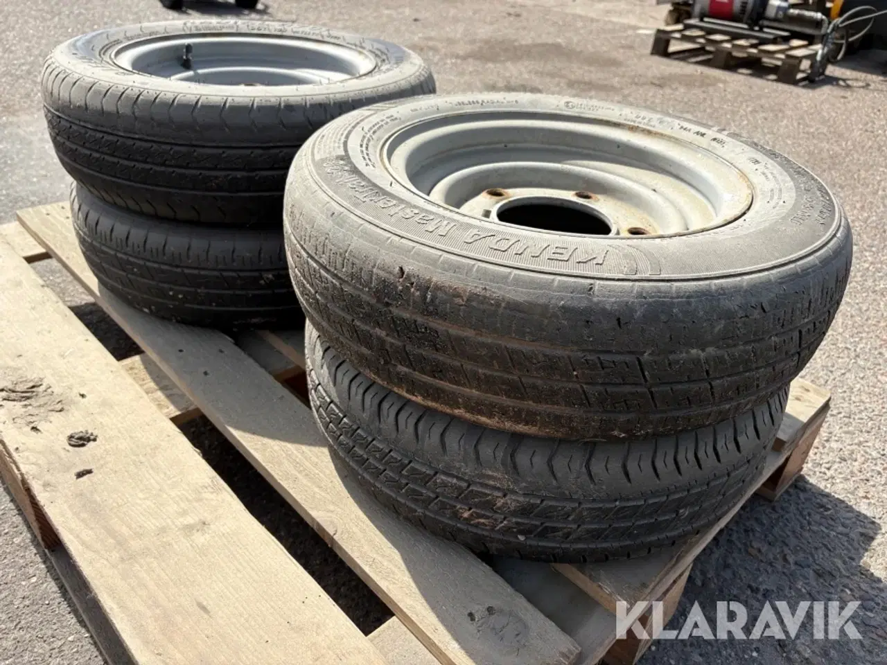 Billede 2 - Dæk med fælg Leao Radial R701 - 4 styks