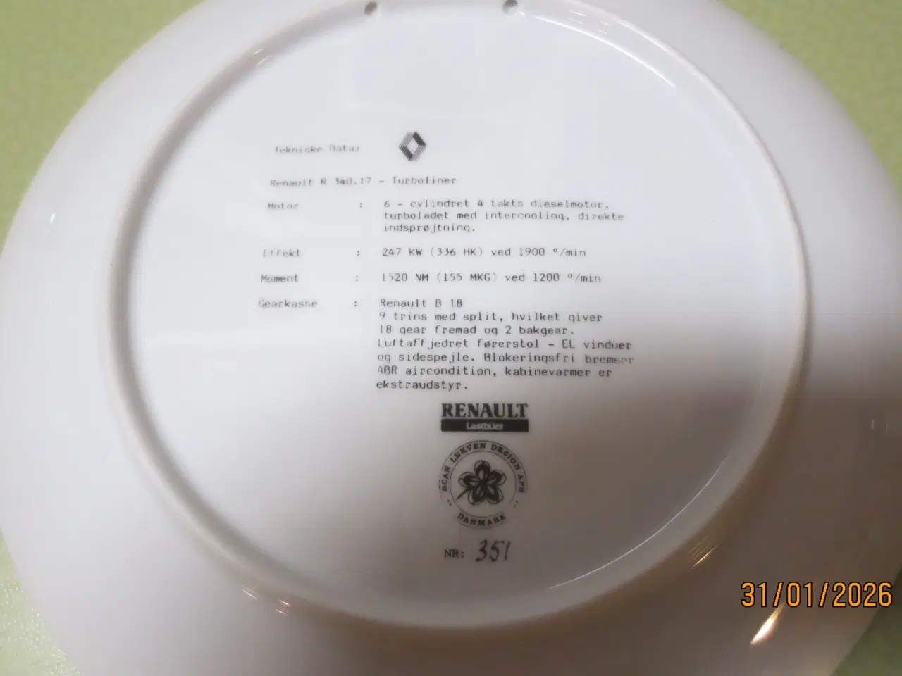 Billede 7 - 5 stk Truck Platter Årg 1985 til 1989