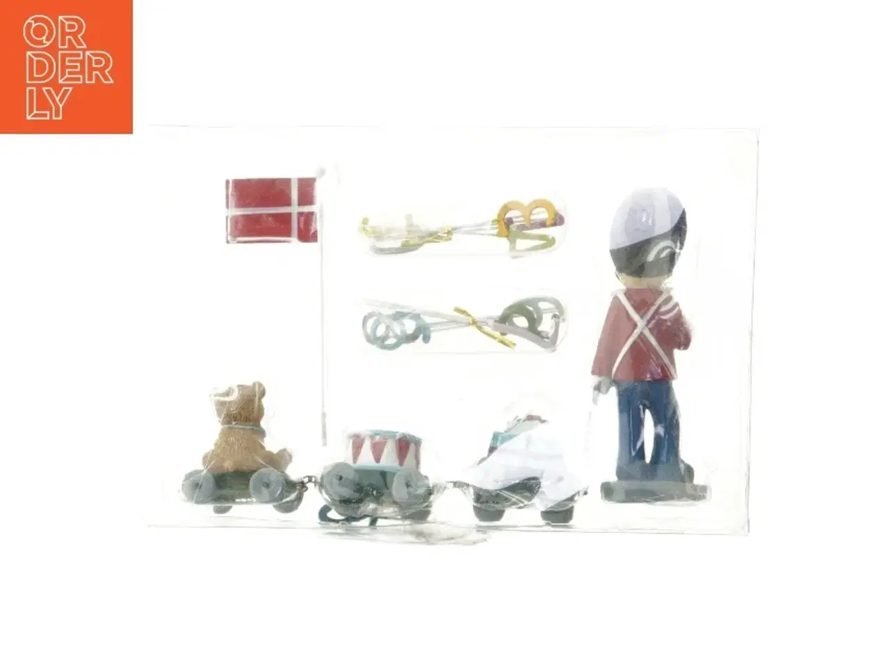 Billede 4 - Fødselsdagstog med tal og flag fra Coop (str. 14 cm)