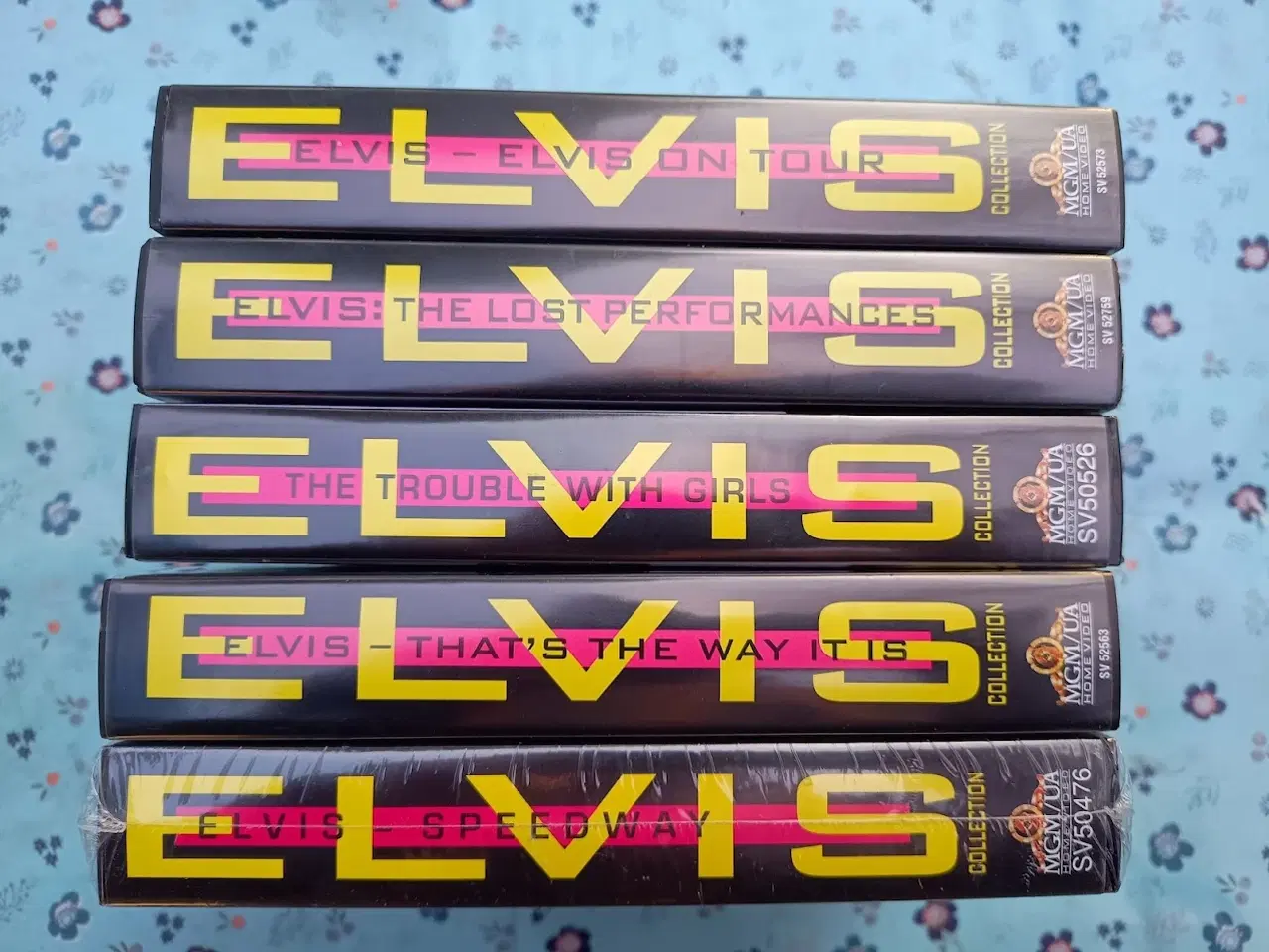 Billede 1 - VHS Elvis 5 film + 1 DVD