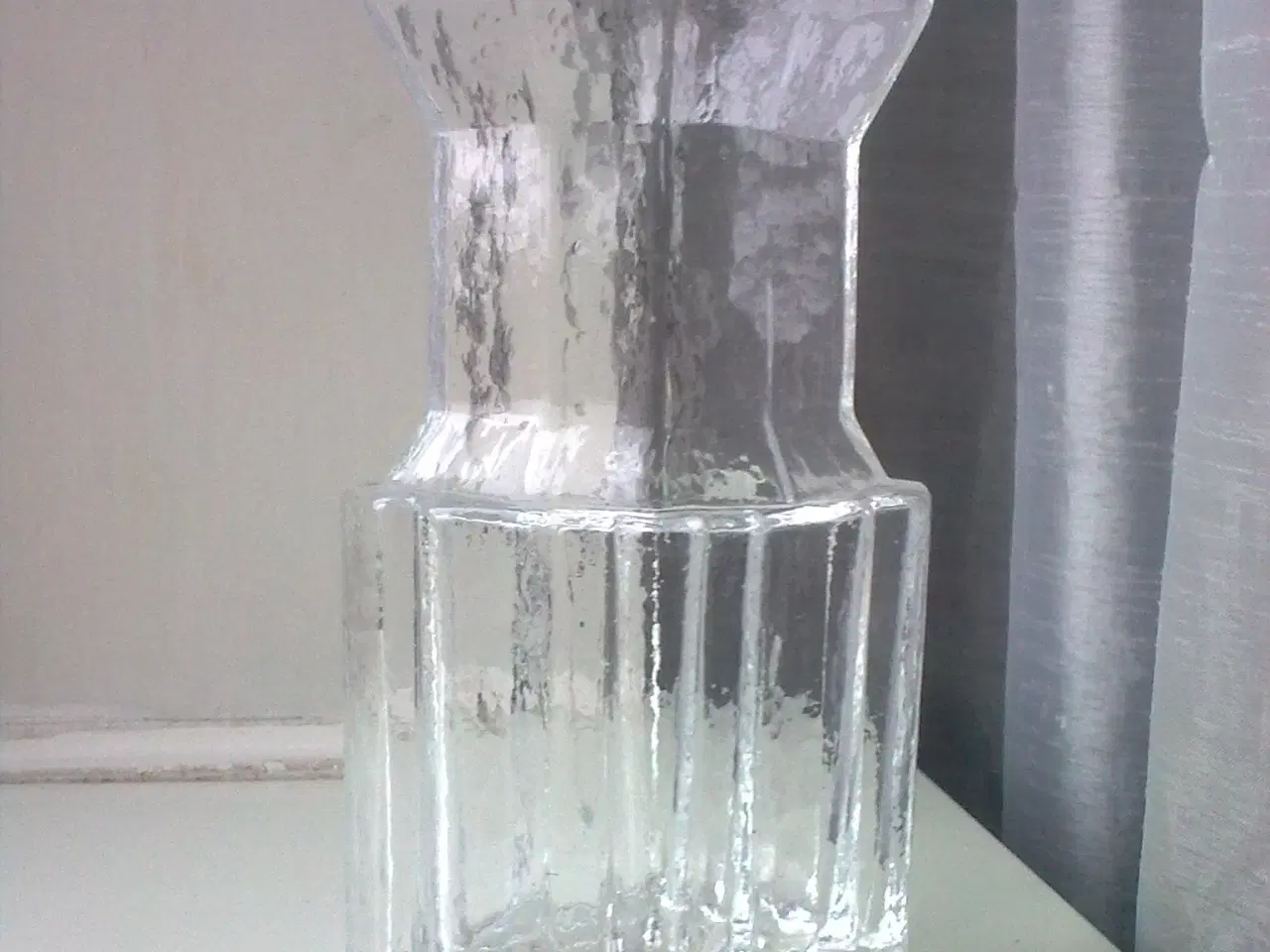 Billede 10 - Is glas skulptur RETRO grenvase NY formgivning