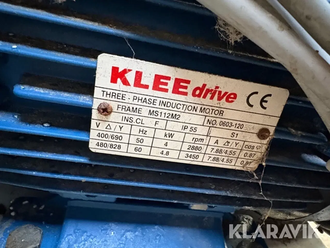 Billede 8 - Kornblæser Kongskilde Overgang indsugning