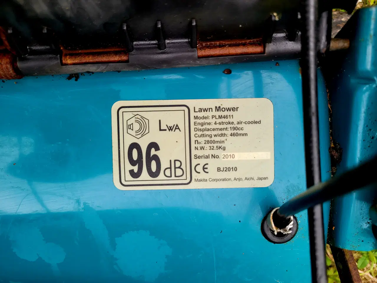 Billede 7 - Makita PLM4611 plæneklipper 