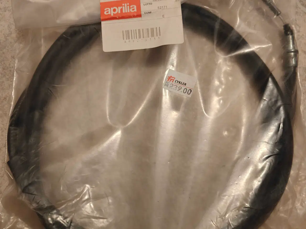 Billede 1 - Aprilia Rally/Gulliver. Nyt Originalt Bremsekabel