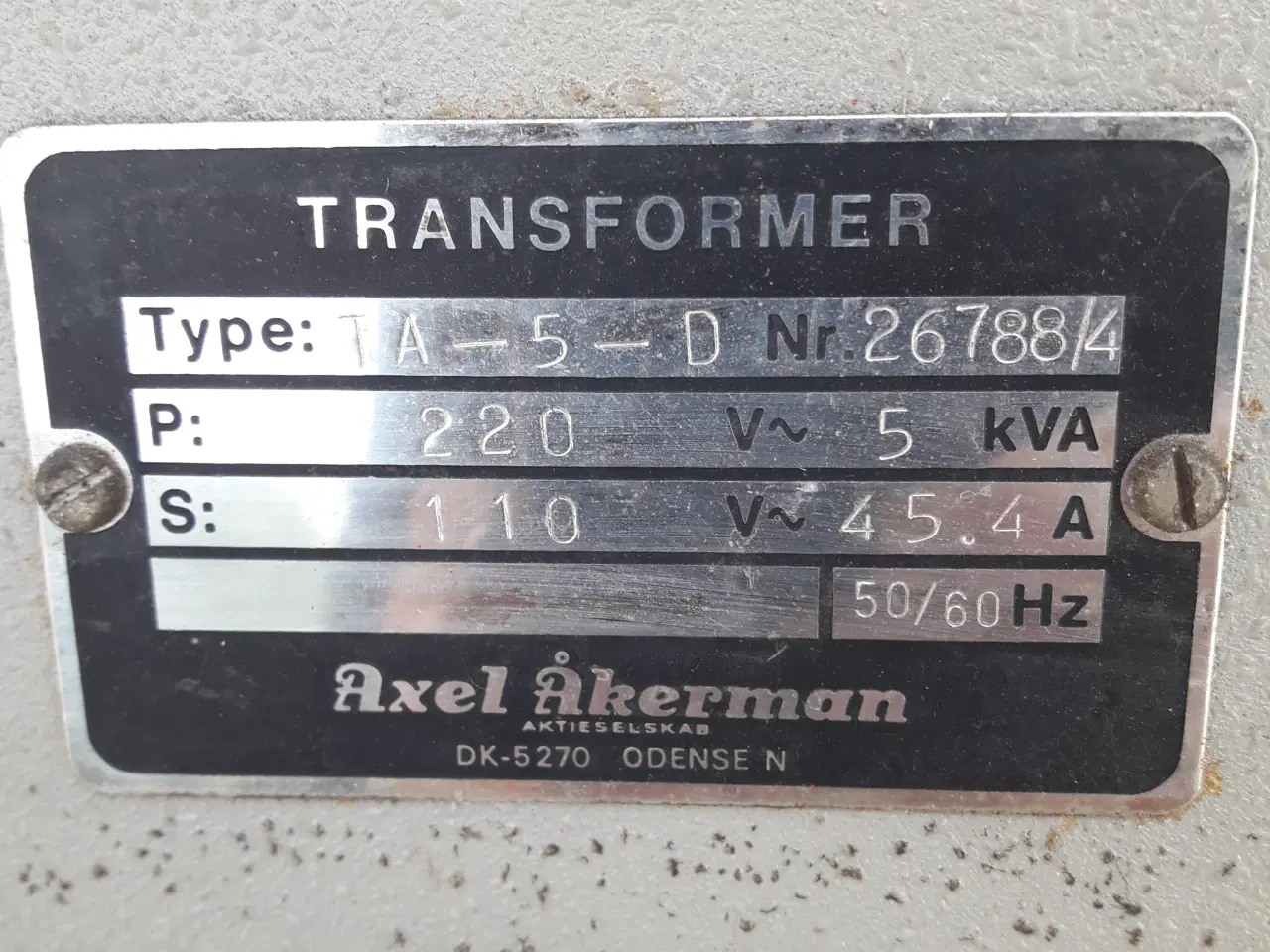 Billede 2 - Transformer 110 volt