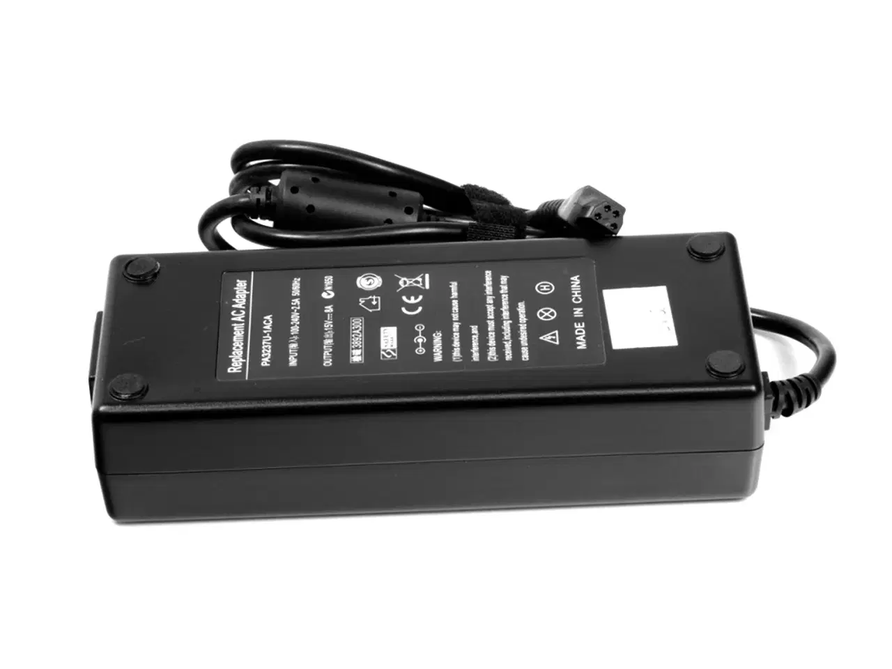 Billede 1 - Toshiba 120W 15V 8A strømforsyning med 4-Polet - Kompatibel