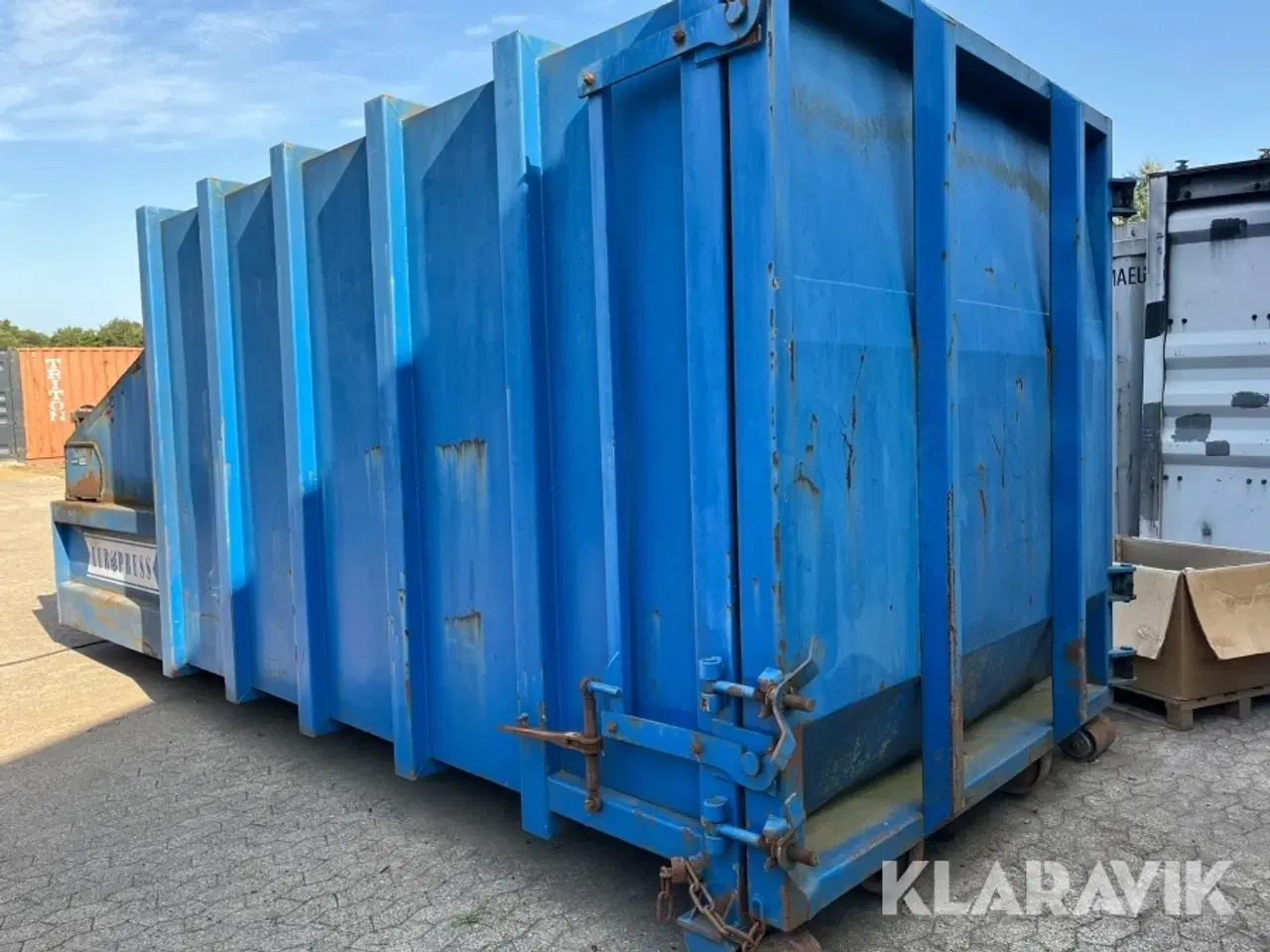 Billede 3 - Komprimator container Europress