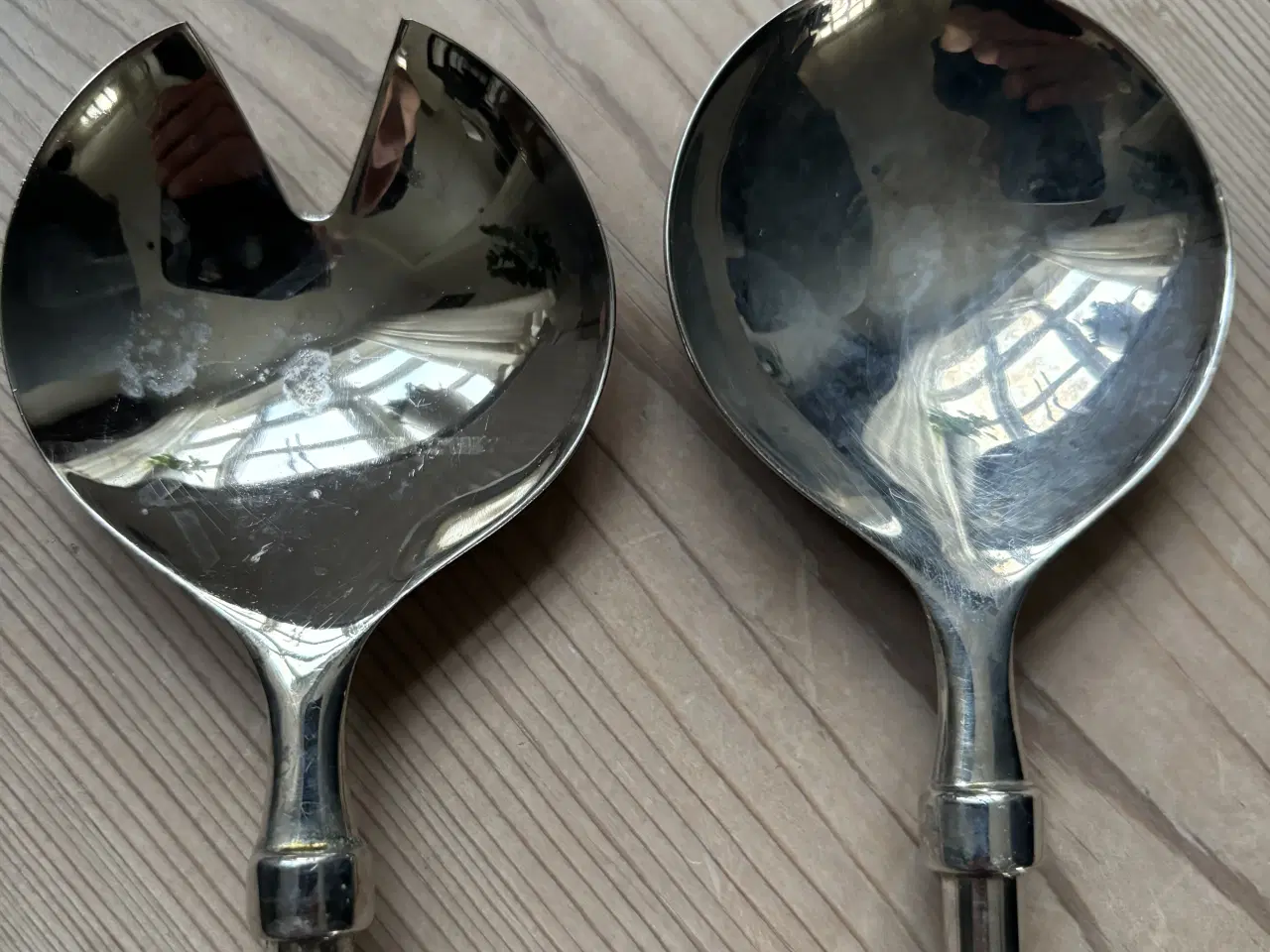 Billede 4 - Salatsæt- Sølvplet 