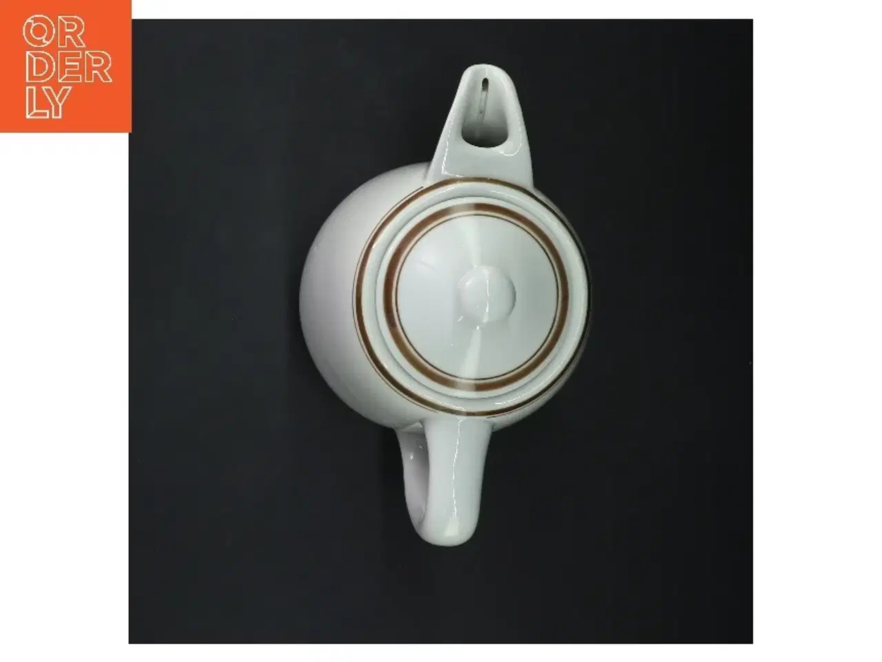 Billede 2 - Vintage kaffekande i jernporcelæn (str. 20 cm)