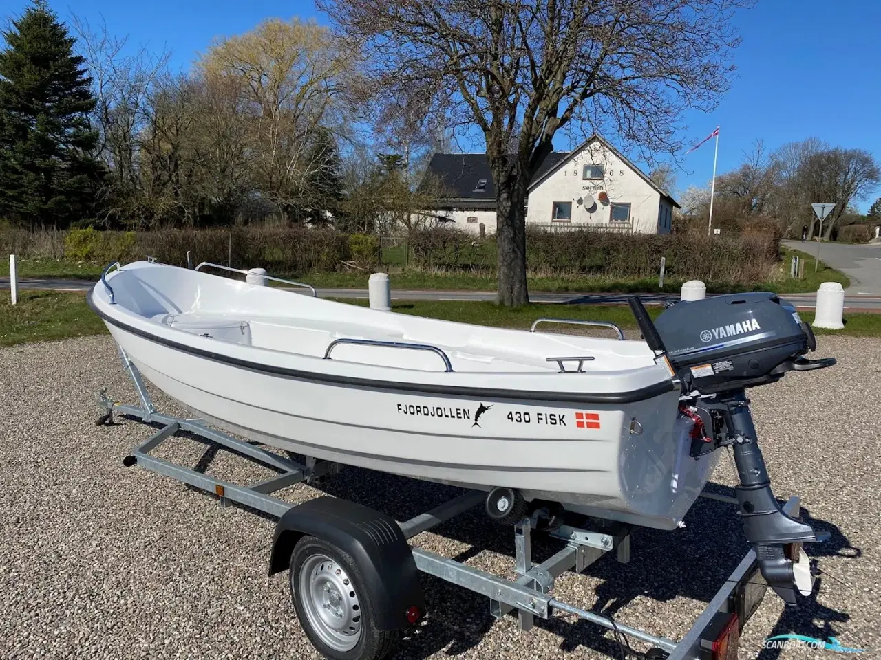 Billede 5 - Komplet Bådsæt 430 Fisk, Variant 451, Yamaha F4