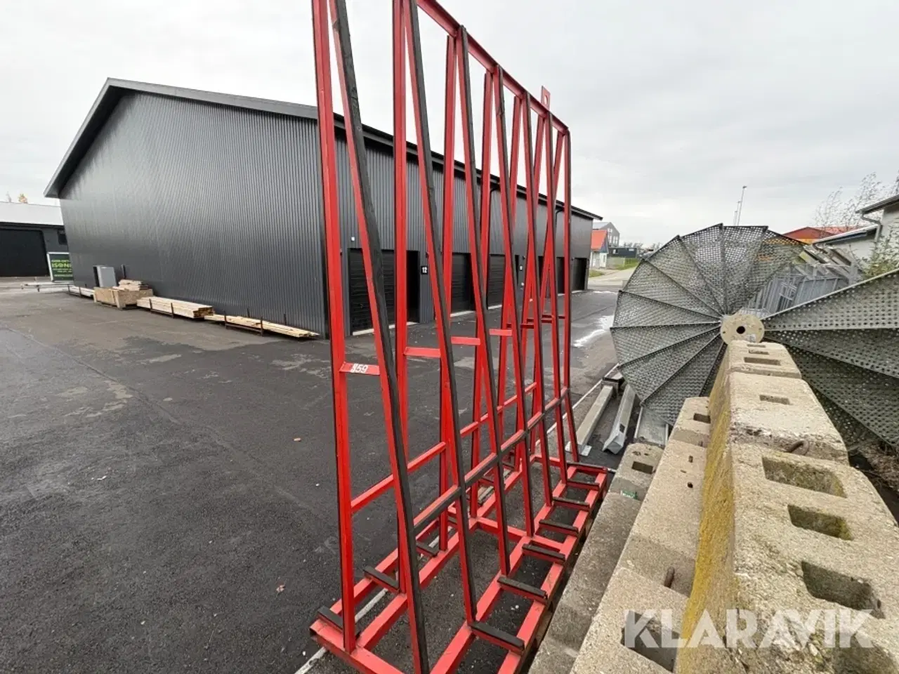 Billede 4 - Glas transport stativ