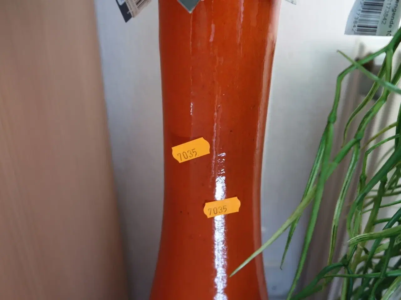 Billede 3 - Vase med div. Kunstige planter