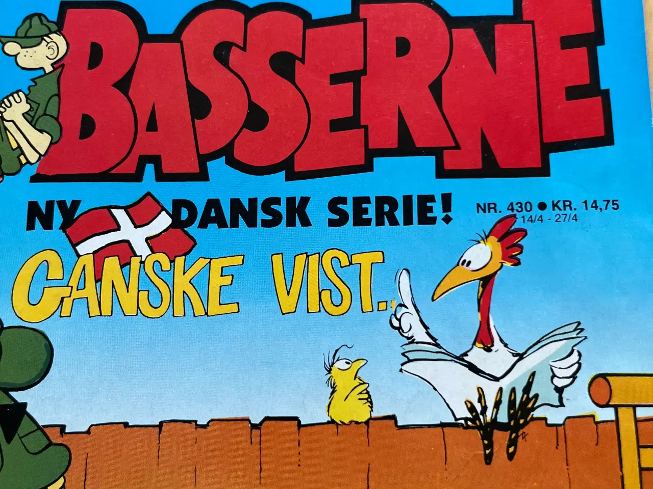 Billede 1 - Basserne tegneseriehæfte