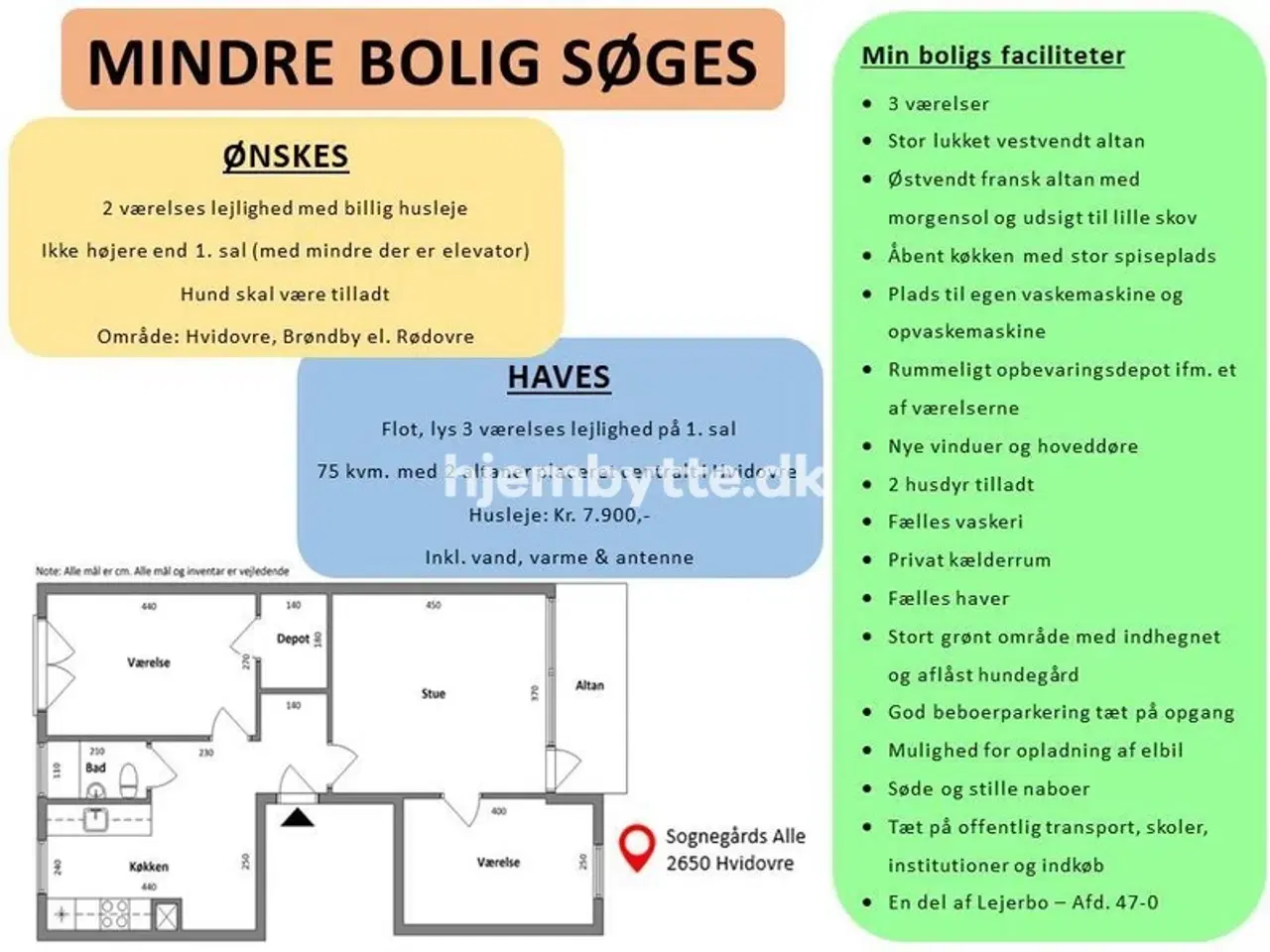 Billede 7 - Hjembytte - SognegårdsAlle