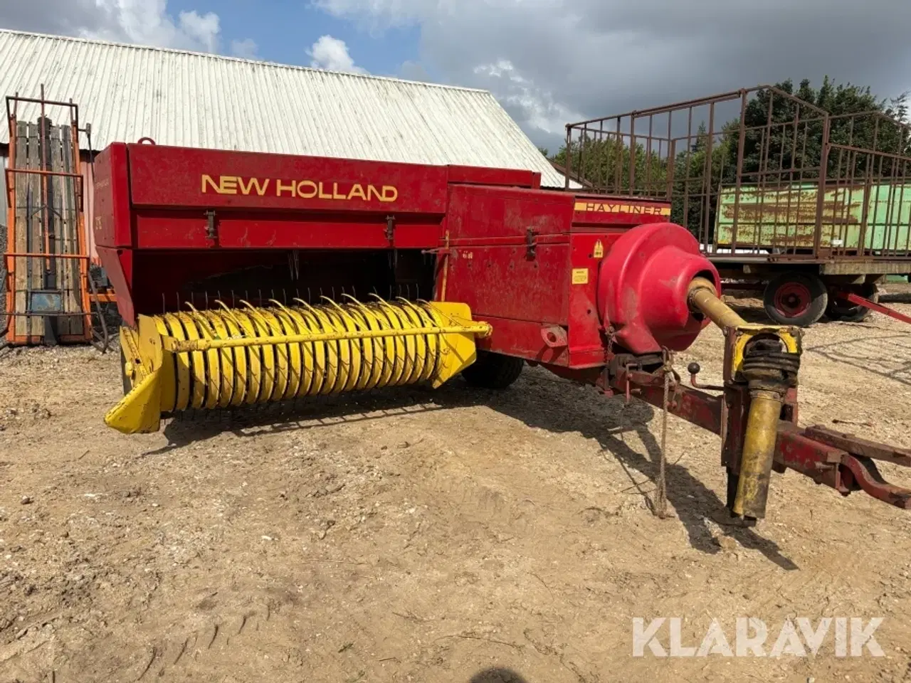 Billede 2 - Halmballepresser New Holland Hayliner 378