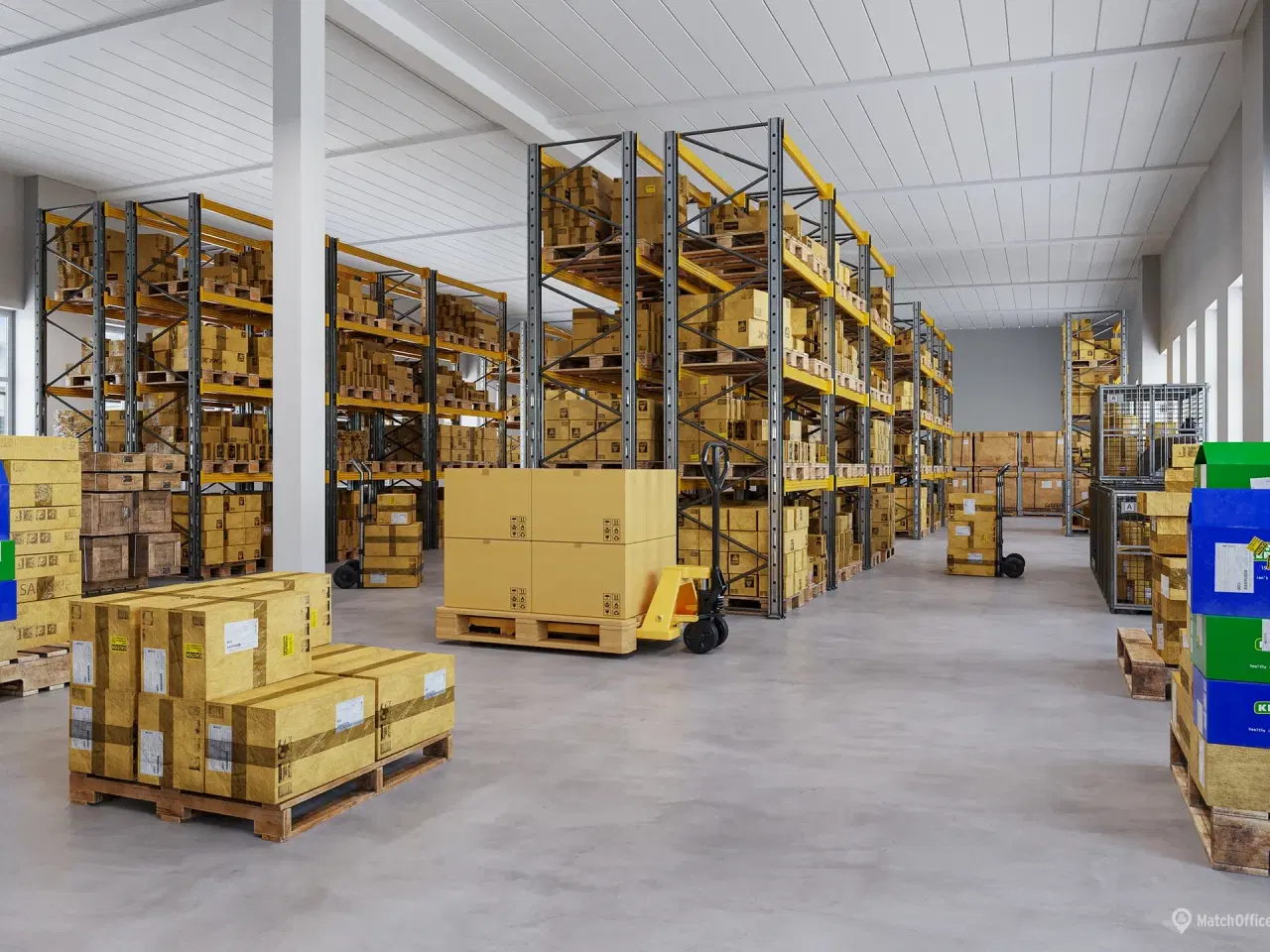 Billede 2 - Højloftet lager- og produktionslokale – 1.335 m² – Glostrup