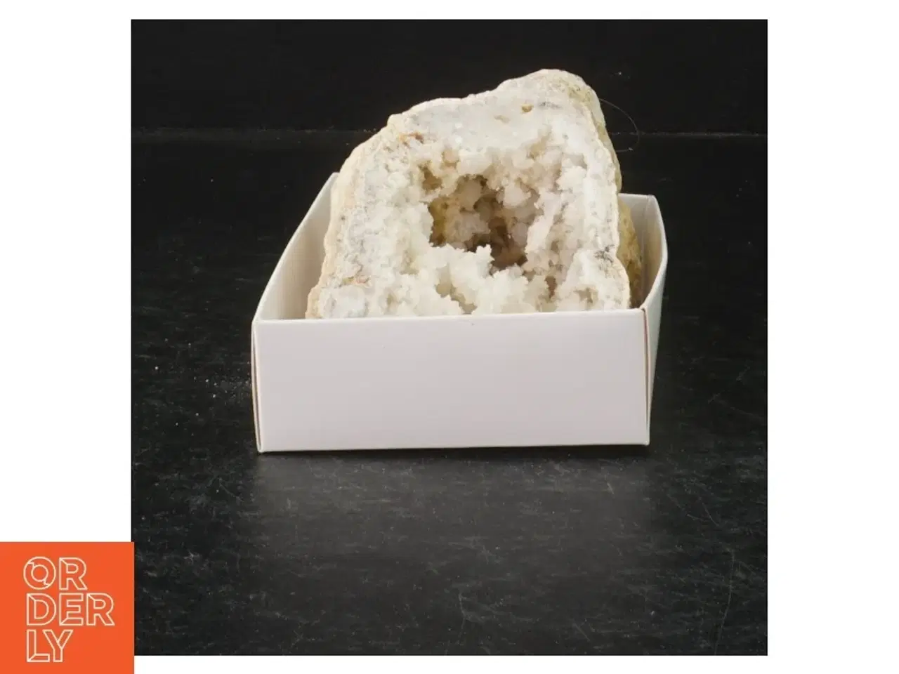 Billede 4 - Geode med krystaller (str. 13 cm)