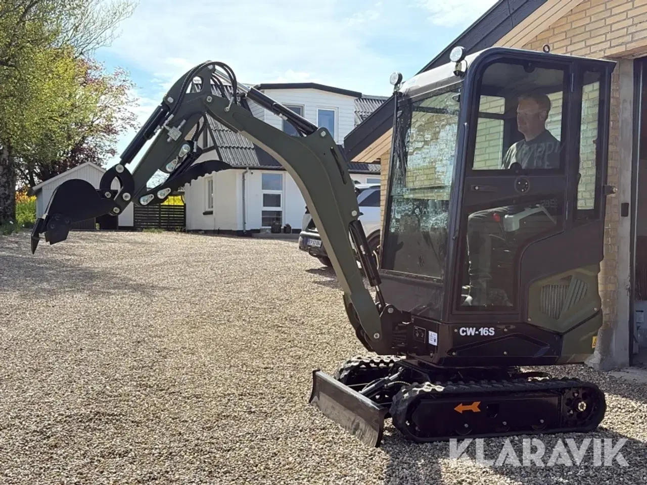 Billede 12 - Gravemaskine Excavator CW-16S med førerhus