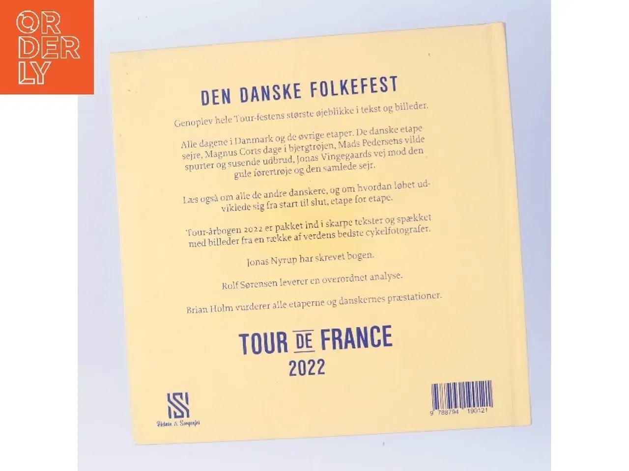 Billede 3 - Den danske folkefest - Tour de France 2022 af Jonas Nyrup (Bog)