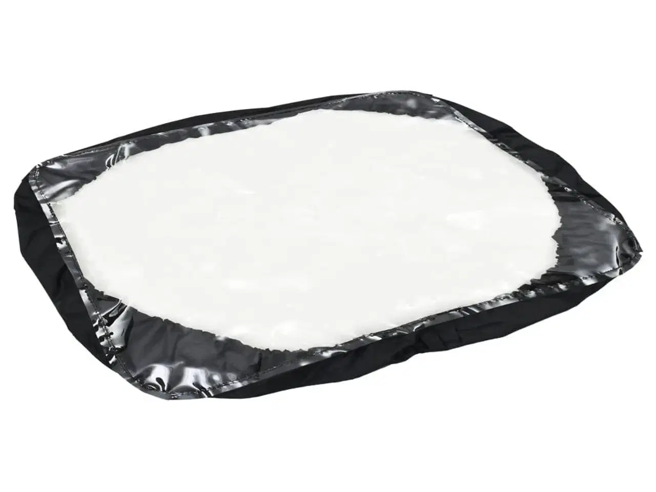 Billede 11 - Saltspreder strøtrækvogn PVC og stål 125 x 74 x 79 cm 45 l
