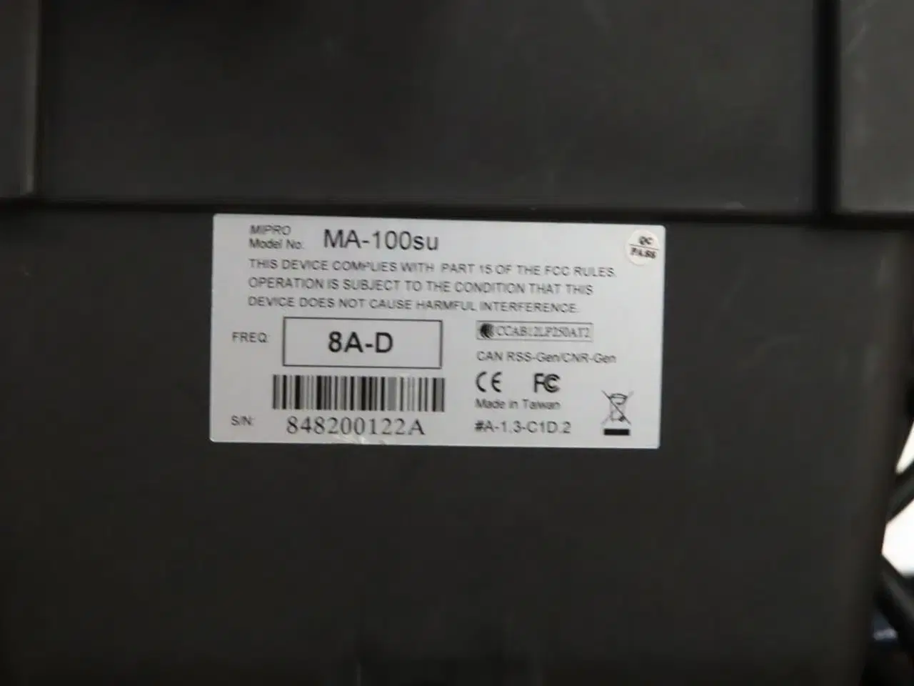 Billede 4 - Transportabel højttaler MIPRO MA-100su