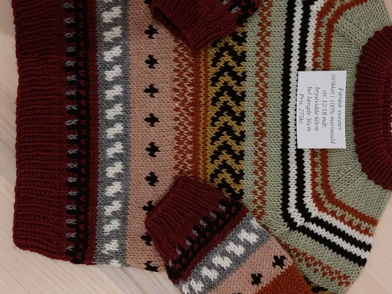 Billede 5 - Håndstrikket