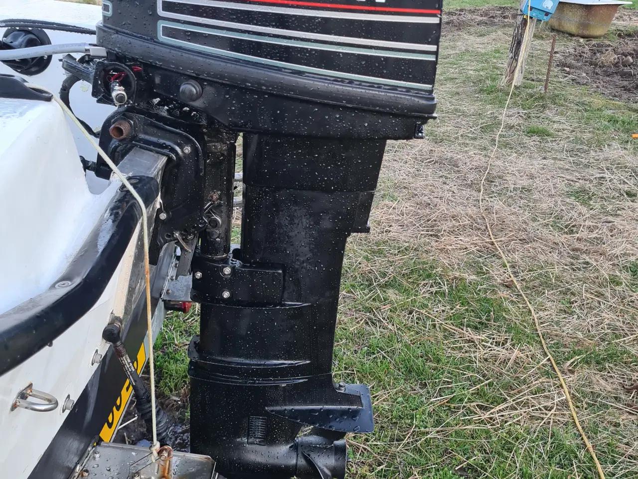 Billede 7 - Styrepultbåd med Nysynet trailer og 25HK Mercury 