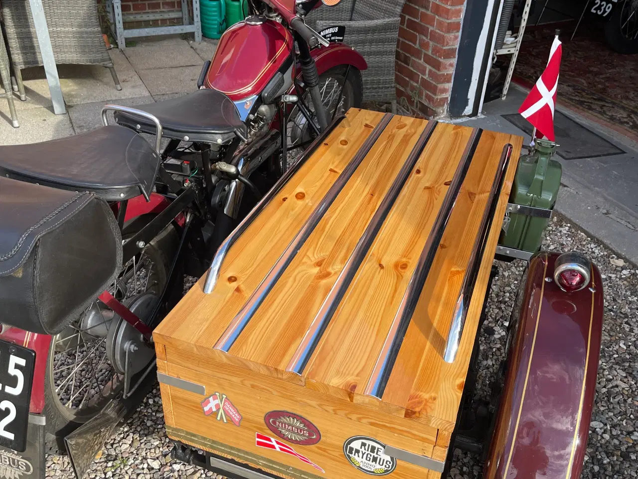 Billede 3 - Nimbus 1953 med kassesidevogn 