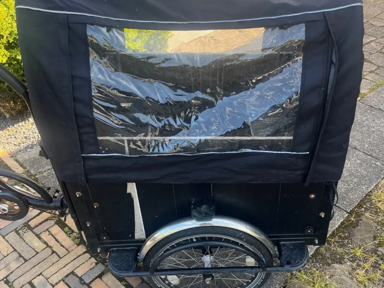 Billede 3 - Ladcykel med 7 gear og 4 børnesæder med seler