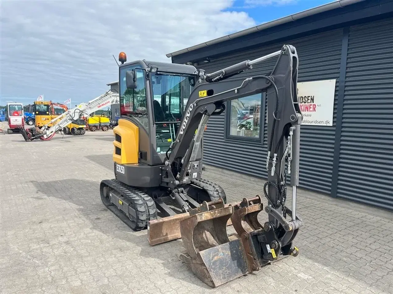 Billede 2 - Volvo ECR25d Powertilt 3 skovle