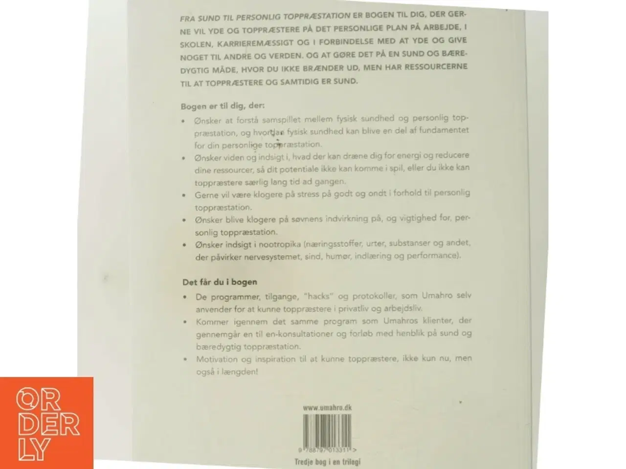Billede 3 - Fra usund til sund : din guide til at blive sund eller endnu sundere med kost, motion, bevægelse, søvnoptimering, afstressning og livsstils&
