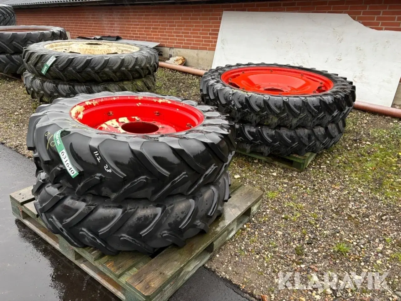 Billede 3 - Landbrugsdæk Michelin + Kleber 270/95R44 + 11.2R28 XM 25 4 styk