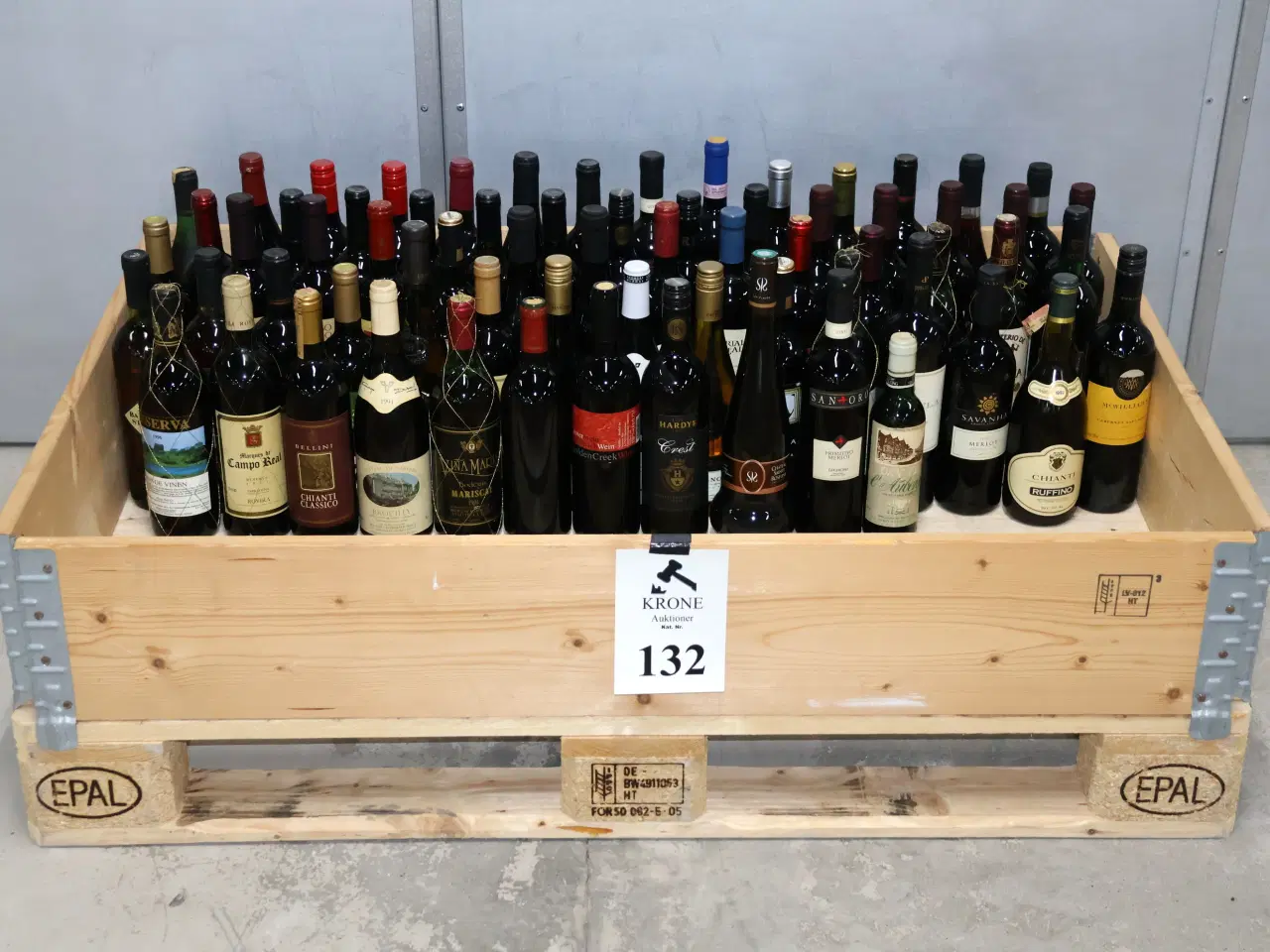 Billede 1 - 68 Flasker div vine.