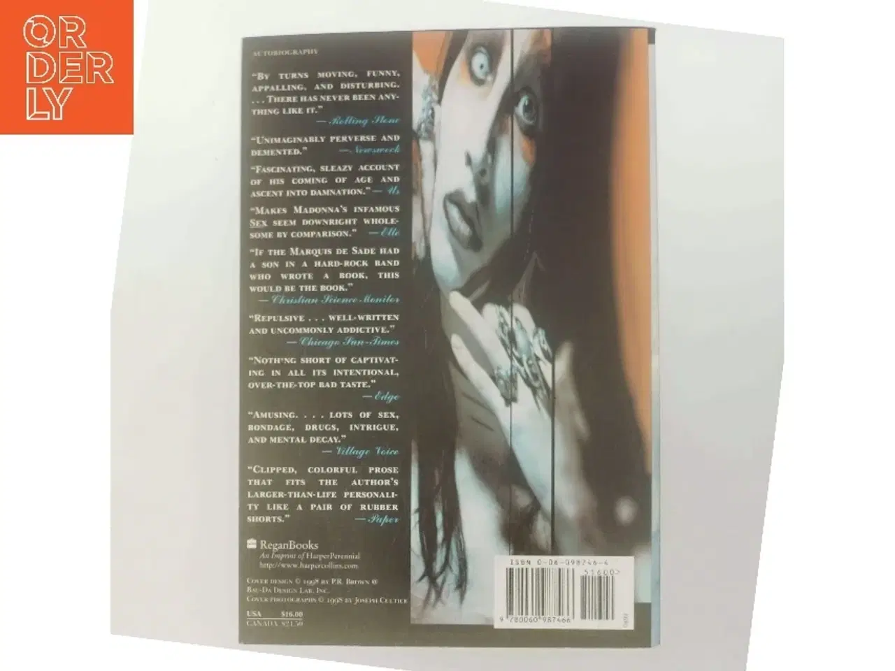 Billede 3 - Marilyn Manson : the long hard road out of hell af Marilyn Manson (Bog)