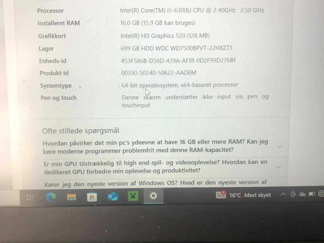 Billede 2 - Lenovo thinkpad 