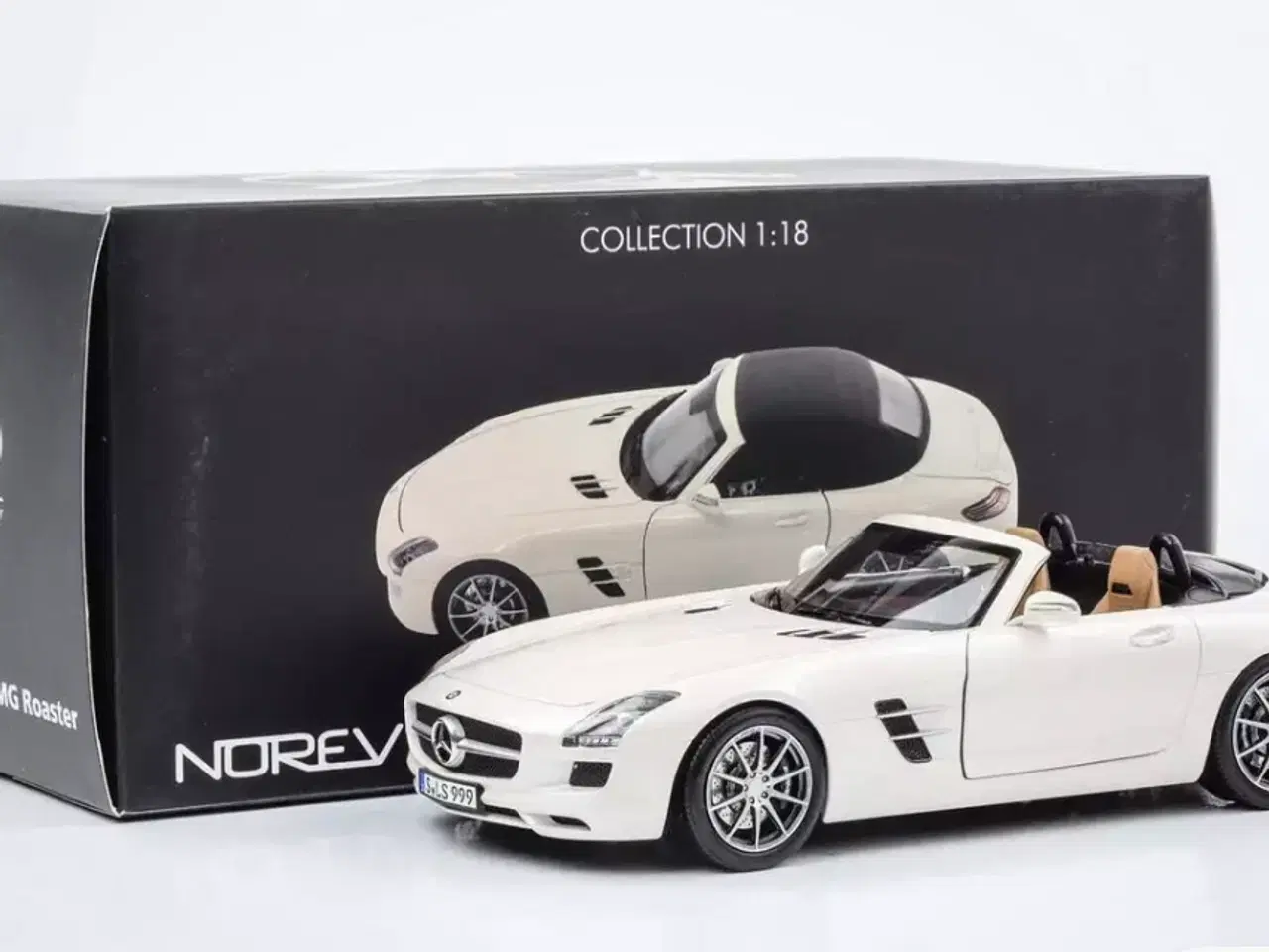 Billede 1 - 1:18 Mercedes SLS AMG Roadster 2011 R197