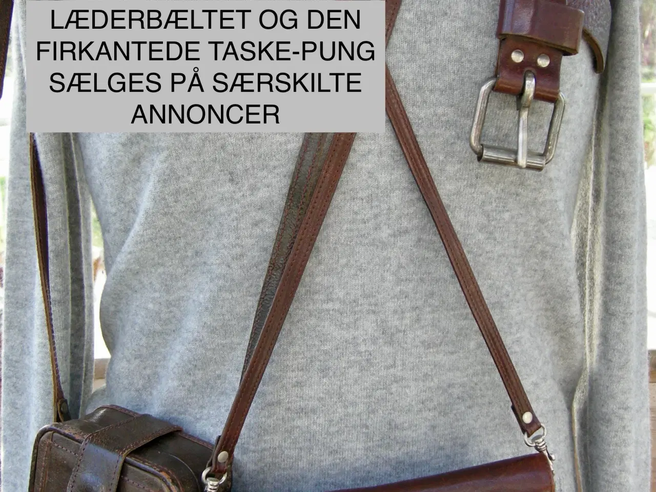 Billede 9 - Lædertaske-pung, Prangerpung, Rudi& Harald Nielsen