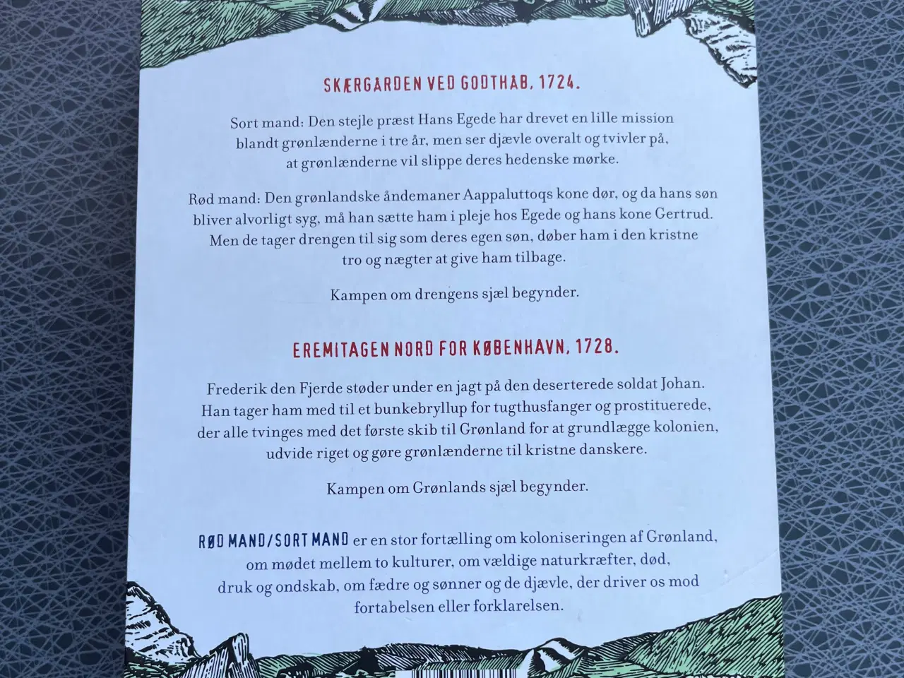 Billede 2 - Kim Leine, Rød mand/Sort mand