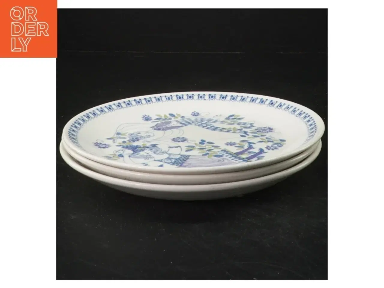 Billede 1 - Turi Figgjo Flint Lotte tallerkner (str. Ø 20,5 cm) fra Turi design Lotte