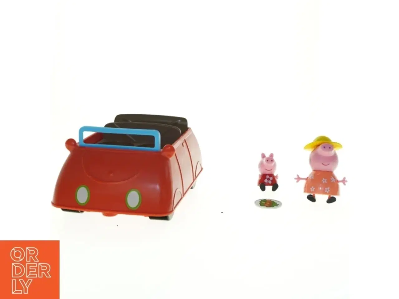 Billede 2 - Gurli Gris legetøjsbil med figurer fra Gurli Gris (str. 21 x, 14 cm)