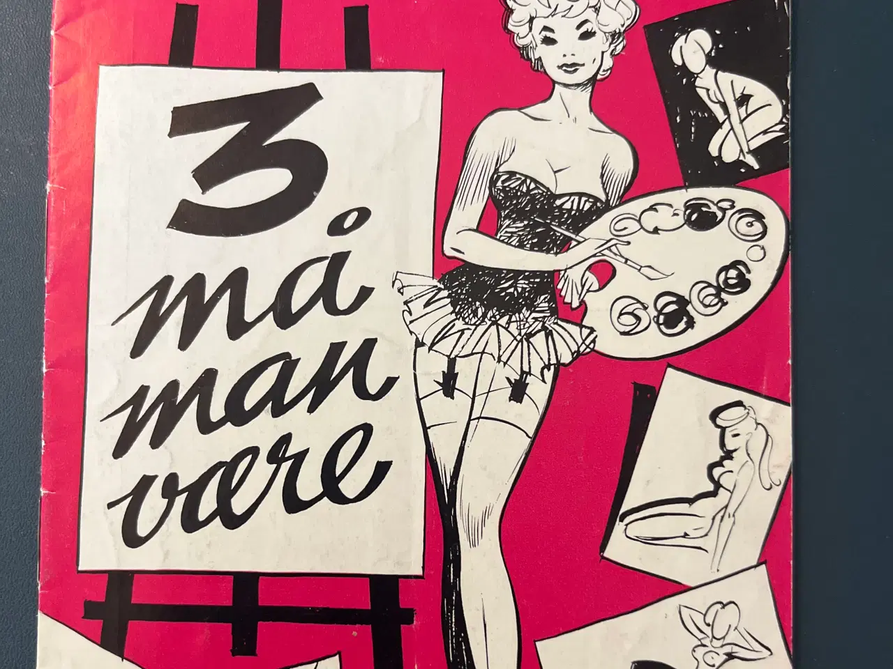 Billede 1 - Tre må man være