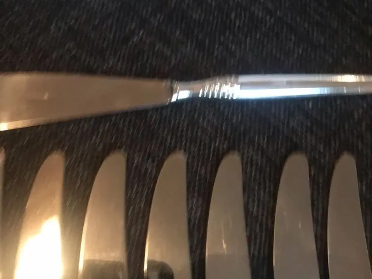 Billede 5 - CHERI Sølvplet - middagsknive mm 16 dele