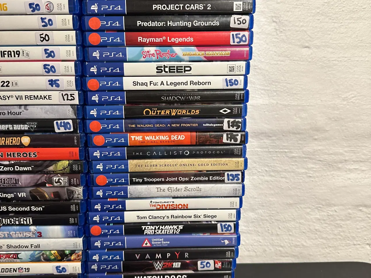 Billede 10 - 83 Stk Playstation 4 / PS4 Spil. De fleste til 100