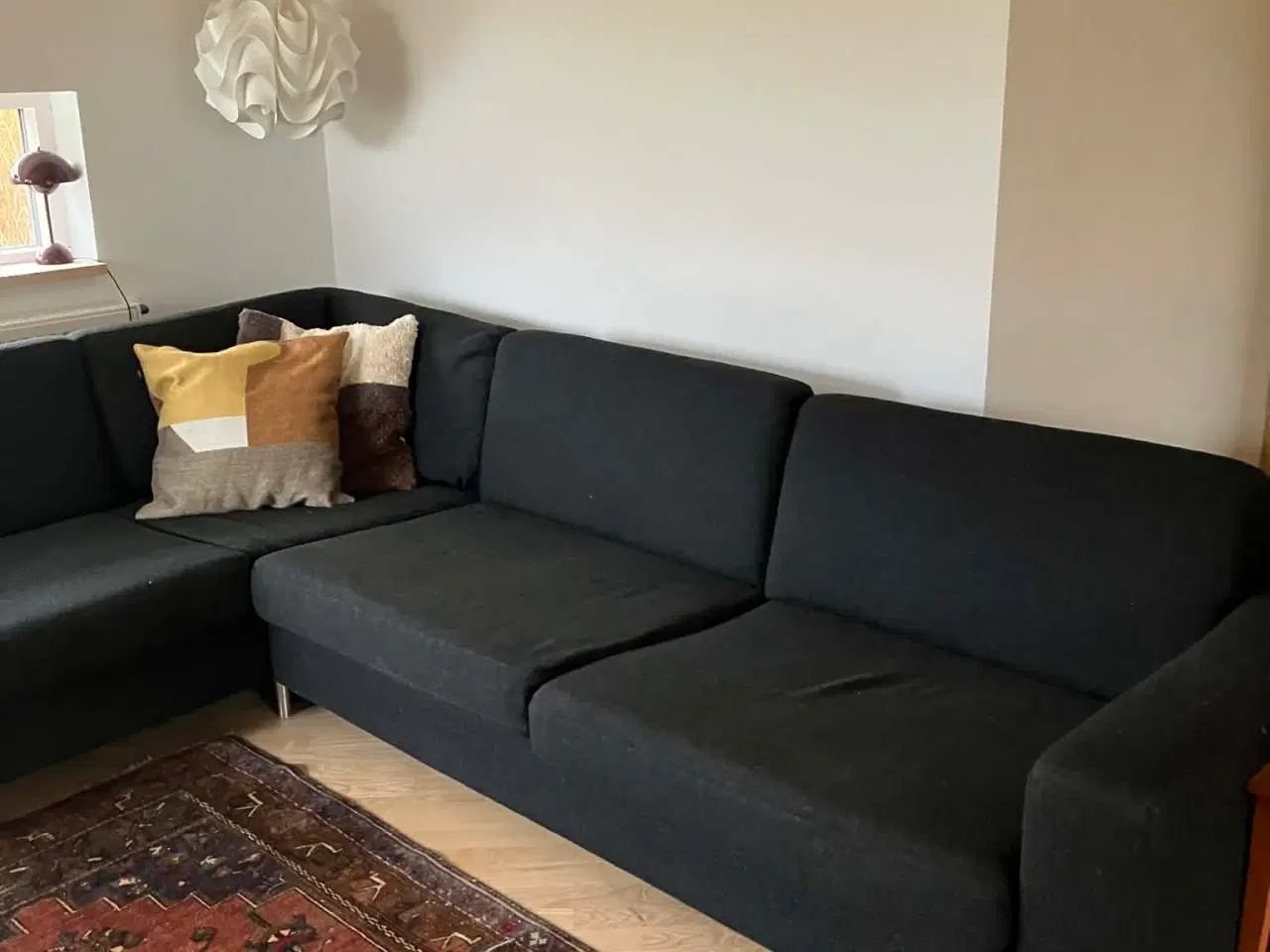 Billede 2 - Bolia Scandinavia hjørnesofa i sort uld
