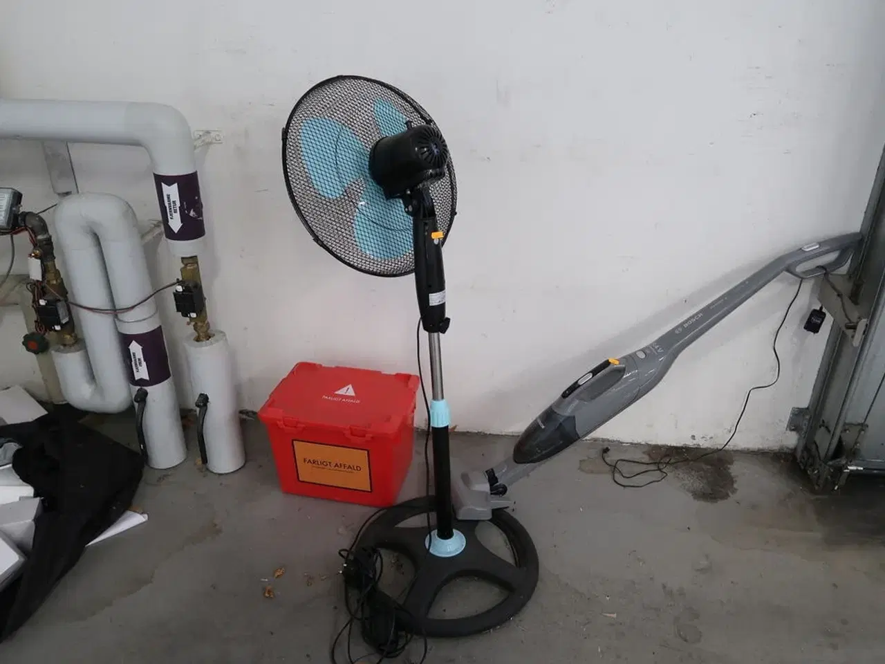 Billede 2 - Gulvventilator samt støvsuger BOSCH Readyy Serie 2