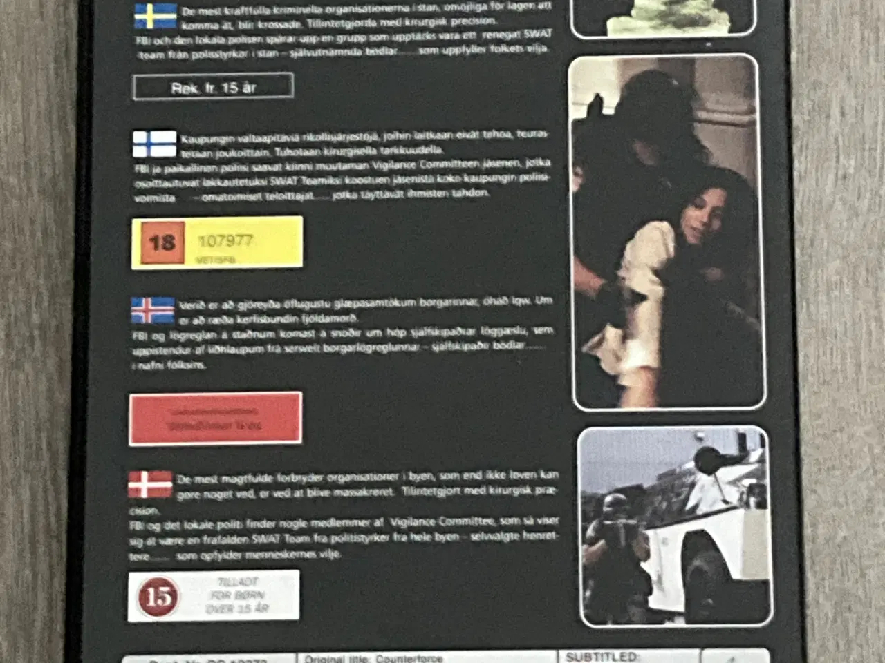 Billede 2 - DVD: Counterforce