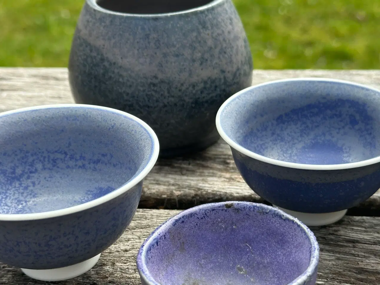 Billede 4 - Blåligt keramik lot